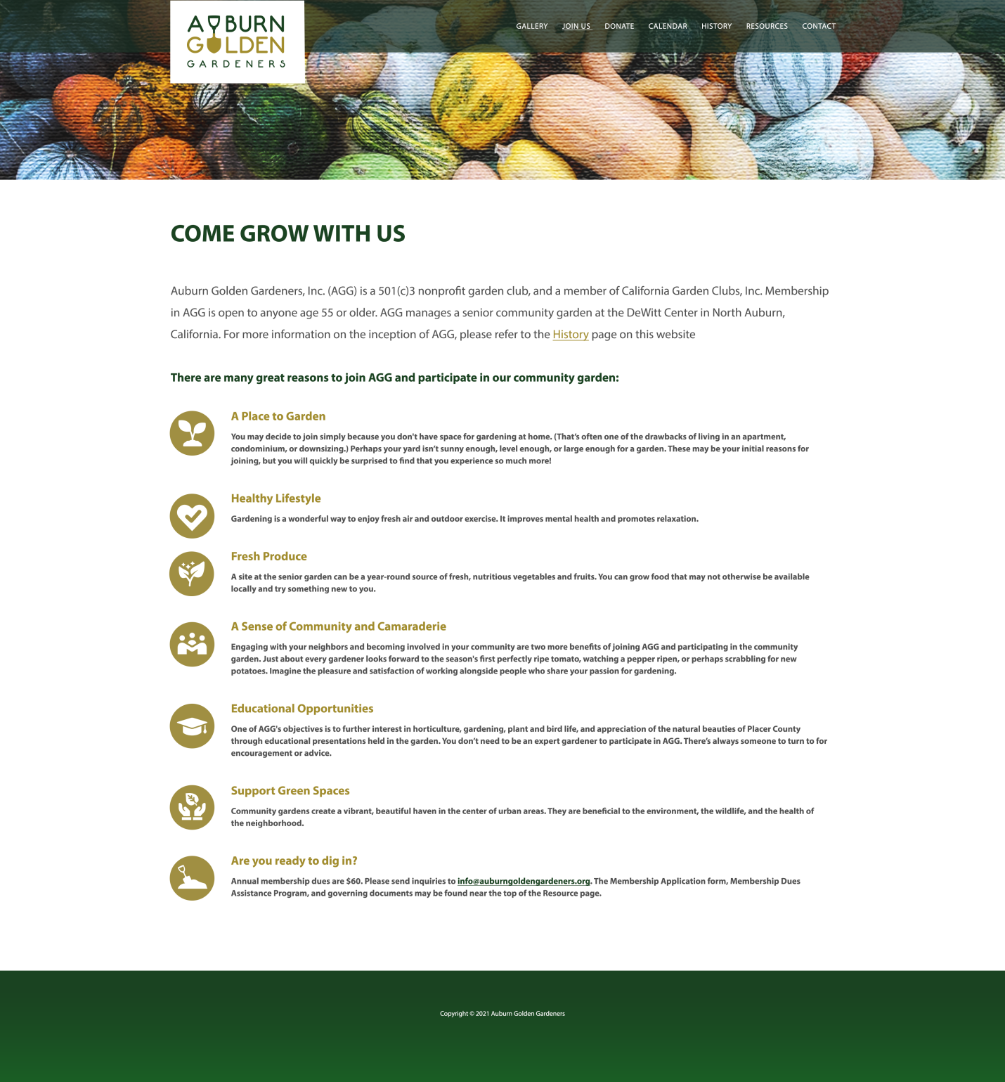 Join Auburn Golden Gardeners